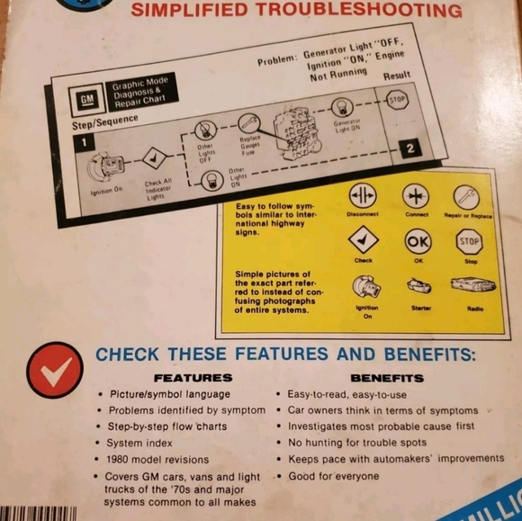 1978 GENERAL MOTORS DIAGNOSTIC AND REPAIR MANUAL 4TH EDITION - Picture 2 of 3